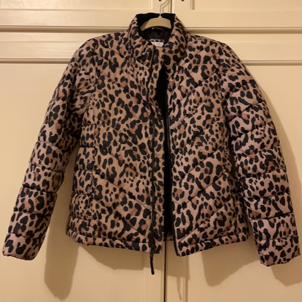GAP Animal Print Puffer Jacket